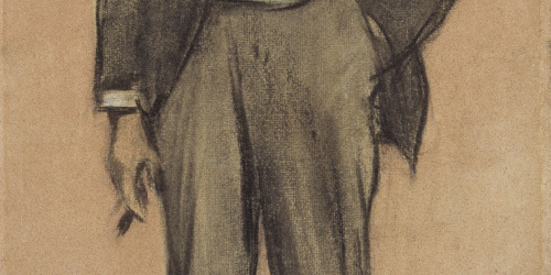 image for: Ramon Casas - Retrat de Pere Romeu - Cap a 1897-1899