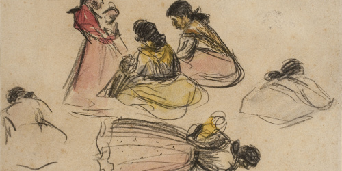 image for: Ricard Canals - Apunt de gitanes - Cap a 1910-1920