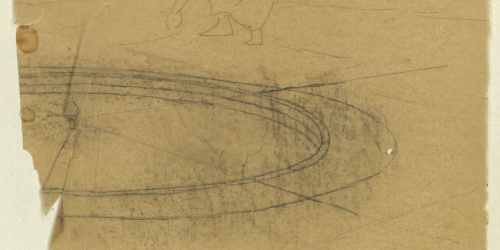 image for: Marià Fortuny - Calc per al quadre «El tribunal de l&#039;Alhambra» - Cap a 1871