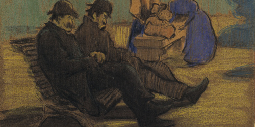 image for: Ricard Canals - Escena de carrer - Cap a 1897-1899