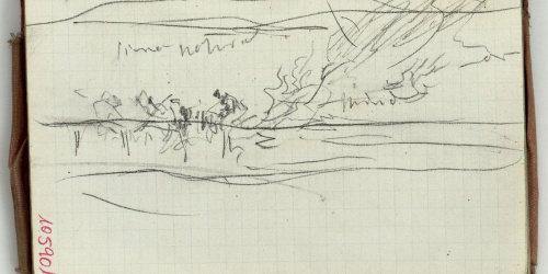 image for: Marià Fortuny - Croquis inconcret - Cap a 1868-1872