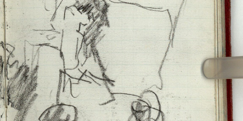 image for: Marià Fortuny - Esbós d'escenari i espectadors - Cap a 1868-1872