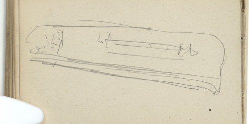 image for: Marià Fortuny - Croquis inconcret - Cap a 1873