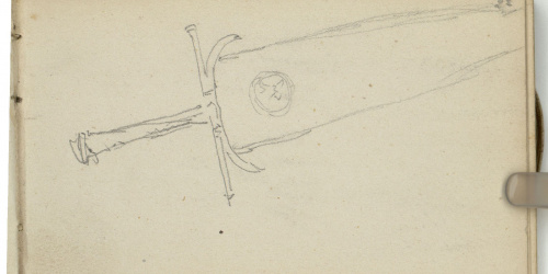 image for: Marià Fortuny - Pom i fulla d'espasa - Cap a 1873