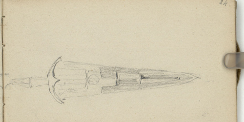 image for: Marià Fortuny - Espasa - Cap a 1873