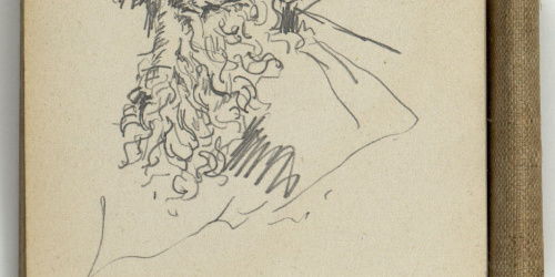 image for: Marià Fortuny - Retrat d&#039;Antonio de Leyva [?] - Cap a 1873