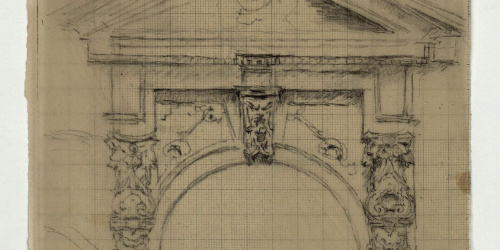 image for: Marià Fortuny - Estudi per al quadre «L&#039;elecció de la model» - Cap a 1868-1870