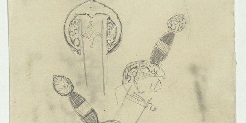 image for: Marià Fortuny - Poms d&#039;espasa d&#039;estil musulmà - Cap a 1867-1872