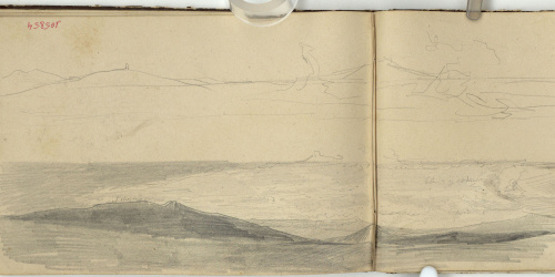 image for: Marià Fortuny - Paisatge marroquí - Cap a 1862