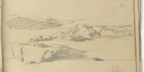 image for: Marià Fortuny - Paisatge marroquí - Cap a 1862