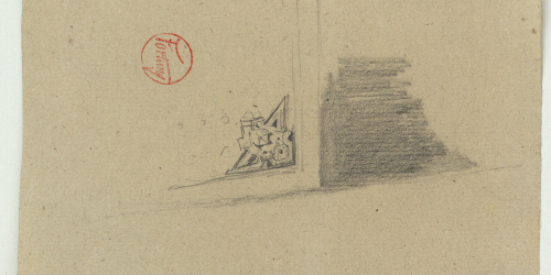image for: Marià Fortuny - Motiu ornamental d&#039;estil musulmà - Cap a 1870-1872