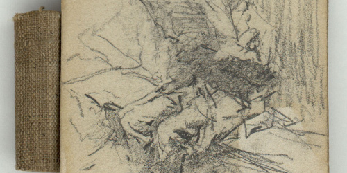 image for: Marià Fortuny - Home llegint - Cap a 1870