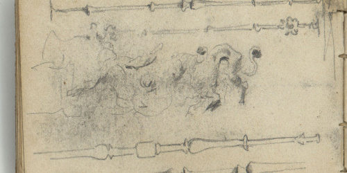 image for: Marià Fortuny - Barres de reixa - Cap a 1870