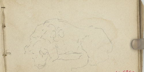 image for: Marià Fortuny - Estudi per a les aquarel·les «El venedor de tapissos» o «Amics fidels» - Cap a 1870