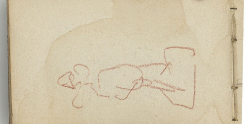 image for: Marià Fortuny - Croquis inconcret - Cap a 1870