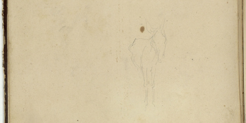 image for: Marià Fortuny - Estudi per a l&#039;aquarel·la «Vista de la ciutat de Tànger des del soc» - Cap a 1862