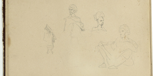 image for: Marià Fortuny - Marroquins - Cap a 1862