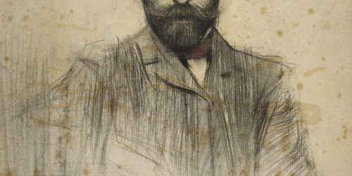 image for: Ramon Casas - Retrat de Gustave Violet - 1905