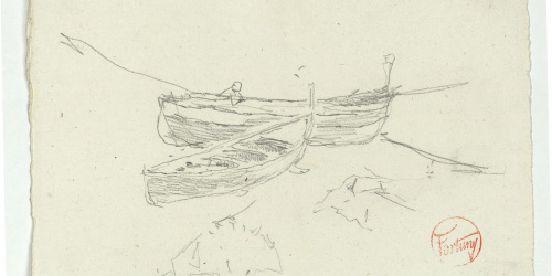 image for: Marià Fortuny - Barques - Cap a 1874