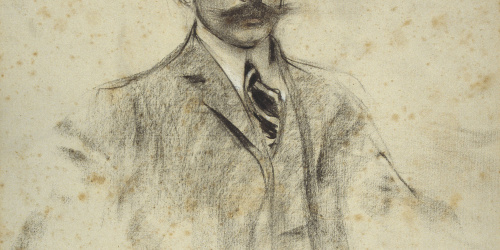 image for: Ramon Casas - Retrat de Joan Ventosa - Cap a 1906