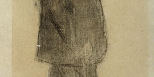 image for: Ramon Casas - Retrat de Venanci Vallmitjana - Cap a 1897-1899