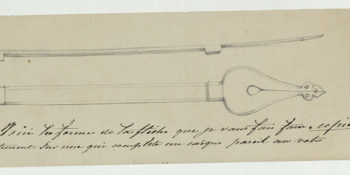 image for: Marià Fortuny - Puntes de sageta - Cap a 1867-1872