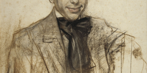 image for: Ramon Casas - Retrat de Lluís Bagaria - Cap a 1903-1906