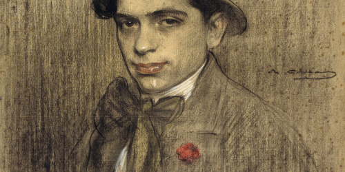 image for: Ramon Casas - Retrat de Lluís Bagaria - Cap a 1903-1906