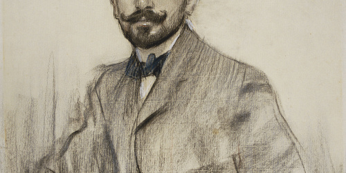 image for: Ramon Casas - Retrat de Serafín Álvarez Quintero - 1904