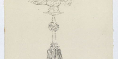 image for: Marià Fortuny - Llàntia d&#039;estil musulmà - Cap a 1870-1872