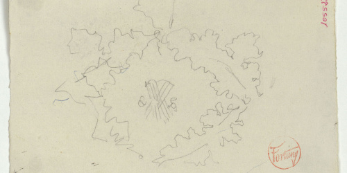 image for: Marià Fortuny - Croquis inconcret - Cap a 1867-1872