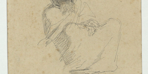 image for: Marià Fortuny - Marroquí (anvers) / Paisatge (revers) - Cap a 1860-1862