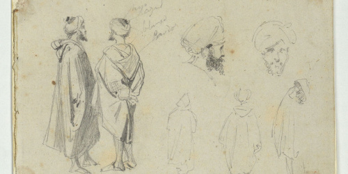 image for: Marià Fortuny - Marroquins - Cap a 1860-1862