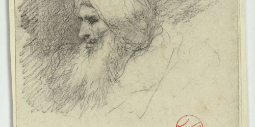 image for: Marià Fortuny - Cap de marroquí - Cap a 1860-1862