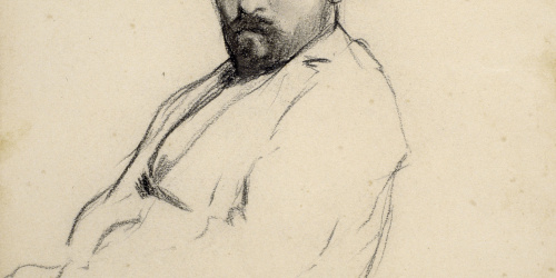 image for: Santiago Rusiñol - Retrat d&#039;home - Cap a 1895-1897