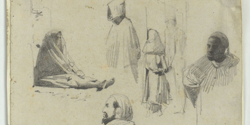 image for: Marià Fortuny - Marroquins - Cap a 1860-1862