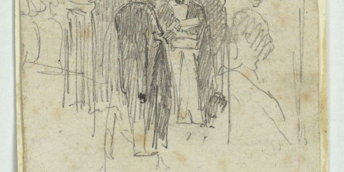 image for: Marià Fortuny - Hebreus - Cap a 1860-1862