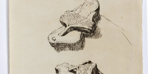 image for: Marià Fortuny - Estudi per al quadre «Kif» - Cap a 1868