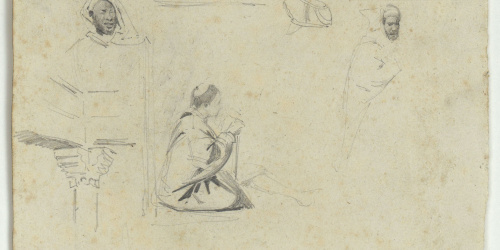 image for: Marià Fortuny - Marroquins - Cap a 1860-1862