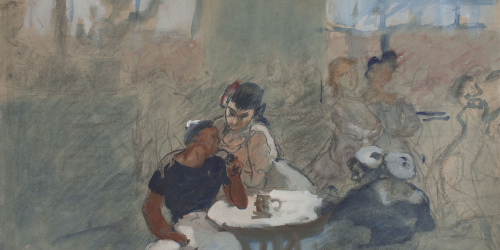 image for: Ricard Canals - Interior de taverna - Cap a 1910