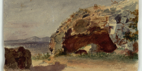 image for: Marià Fortuny - Paisatge - Cap a 1853-1856