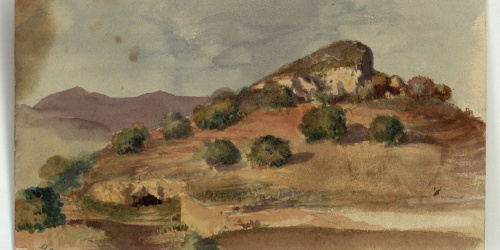 image for: Marià Fortuny - Paisatge - Cap a 1853-1856