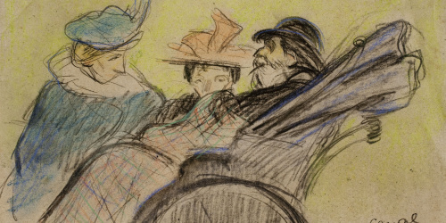 image for: Ricard Canals - Home vell i dones - Cap a 1896-1900