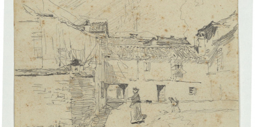 image for: Marià Fortuny - Casa de Cocheros a Granada - Cap a 1872