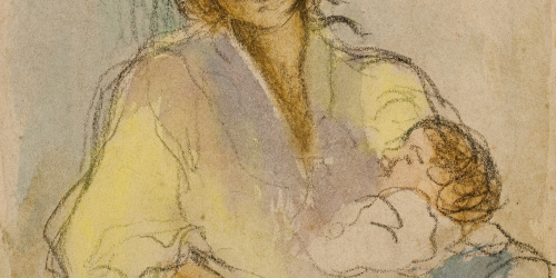 image for: Ricard Canals - Gitana amb nen - Cap a 1910-1920