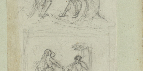 image for: Marià Fortuny - Croquis de composicions - Cap a 1856-1858