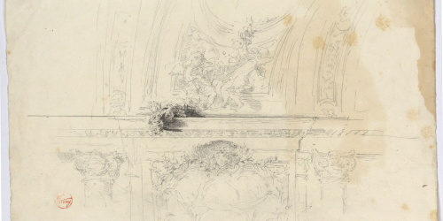 image for: Marià Fortuny - Decoració arquitectònica - Cap a 1863-1866
