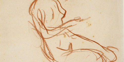 image for: Ricard Canals - Apunt de nu femení - Cap a 1920