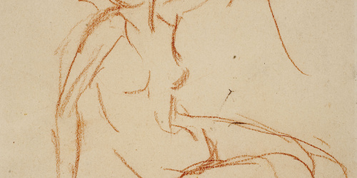 image for: Ricard Canals - Apunt de nu femení - Cap a 1920