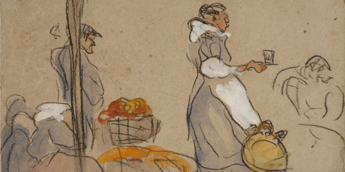 image for: Ricard Canals - Al cafè - Cap a 1900